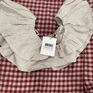 DISSH Isabelle Natural Off Shoulder Top